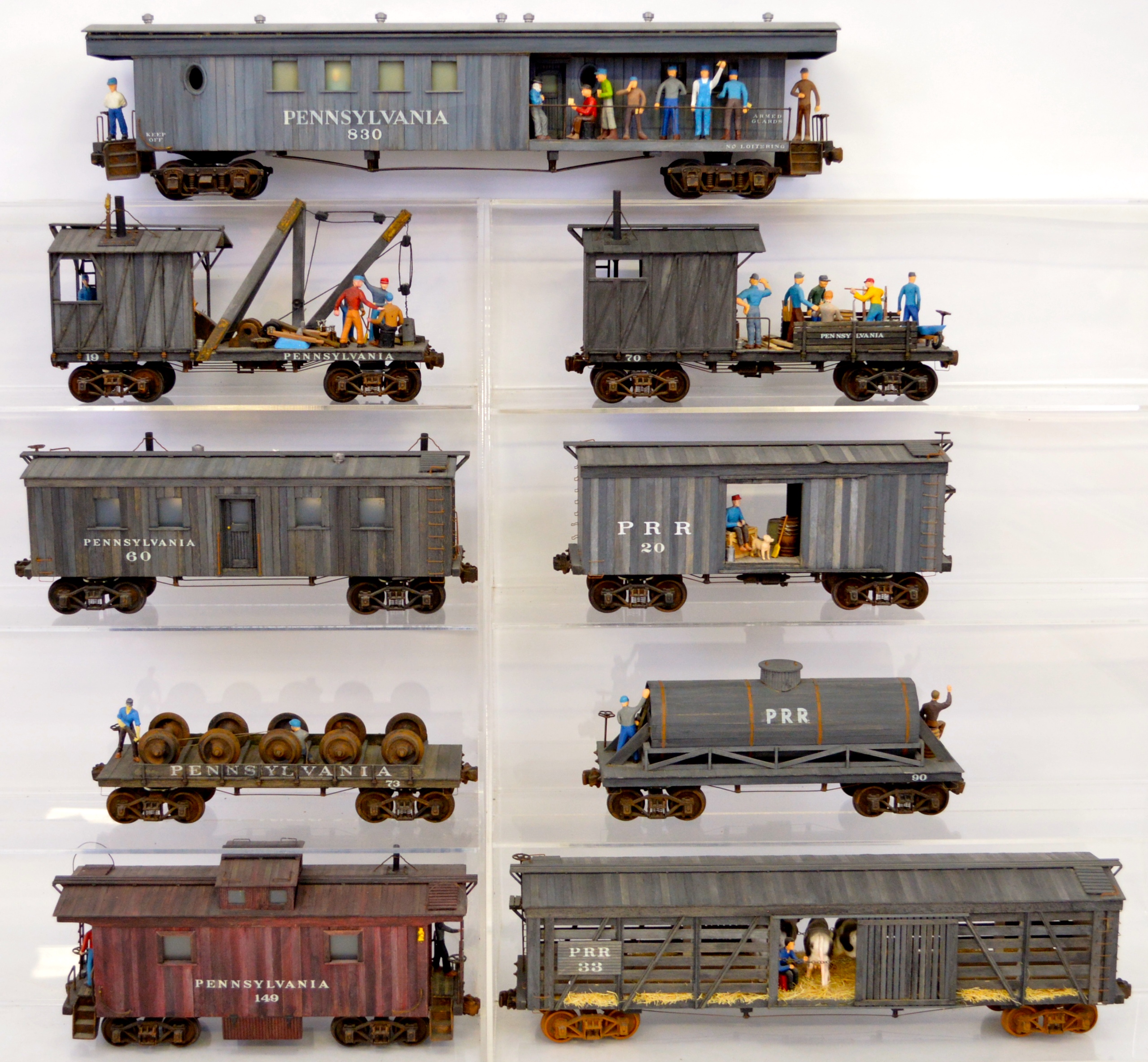 Vintage Cast Model Train