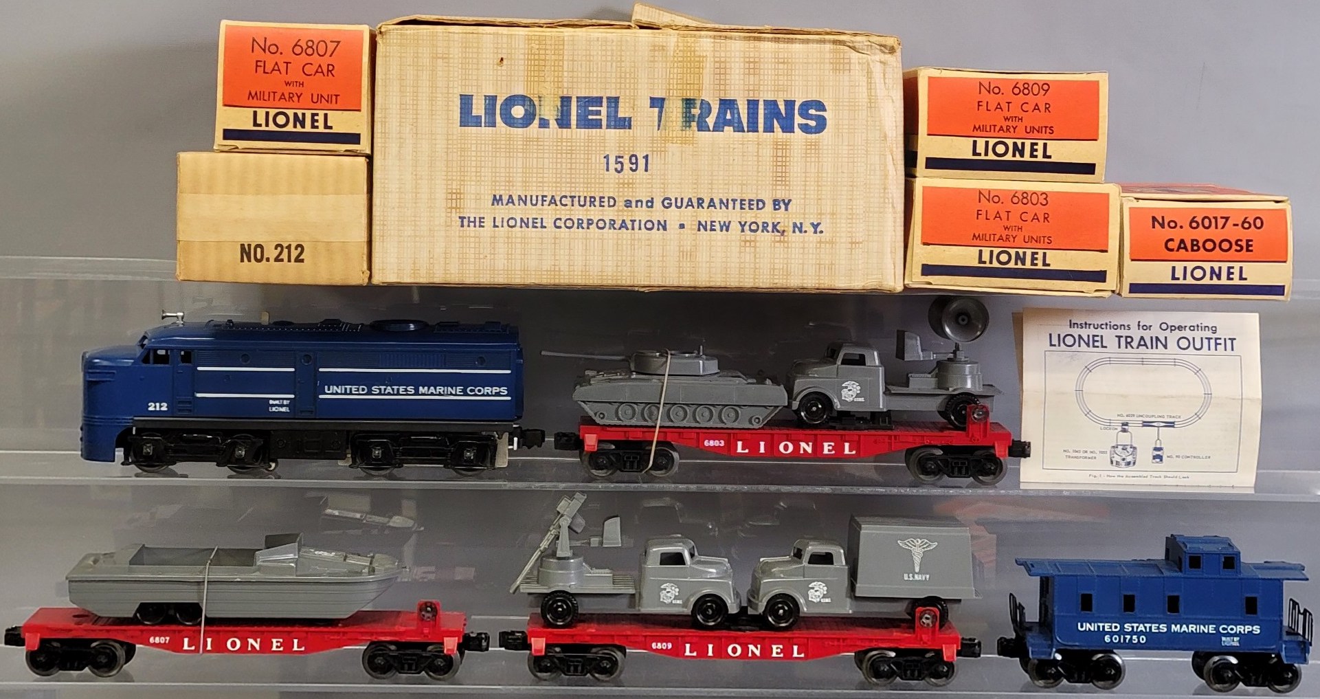 Postwar Lionel Trains And Accessories