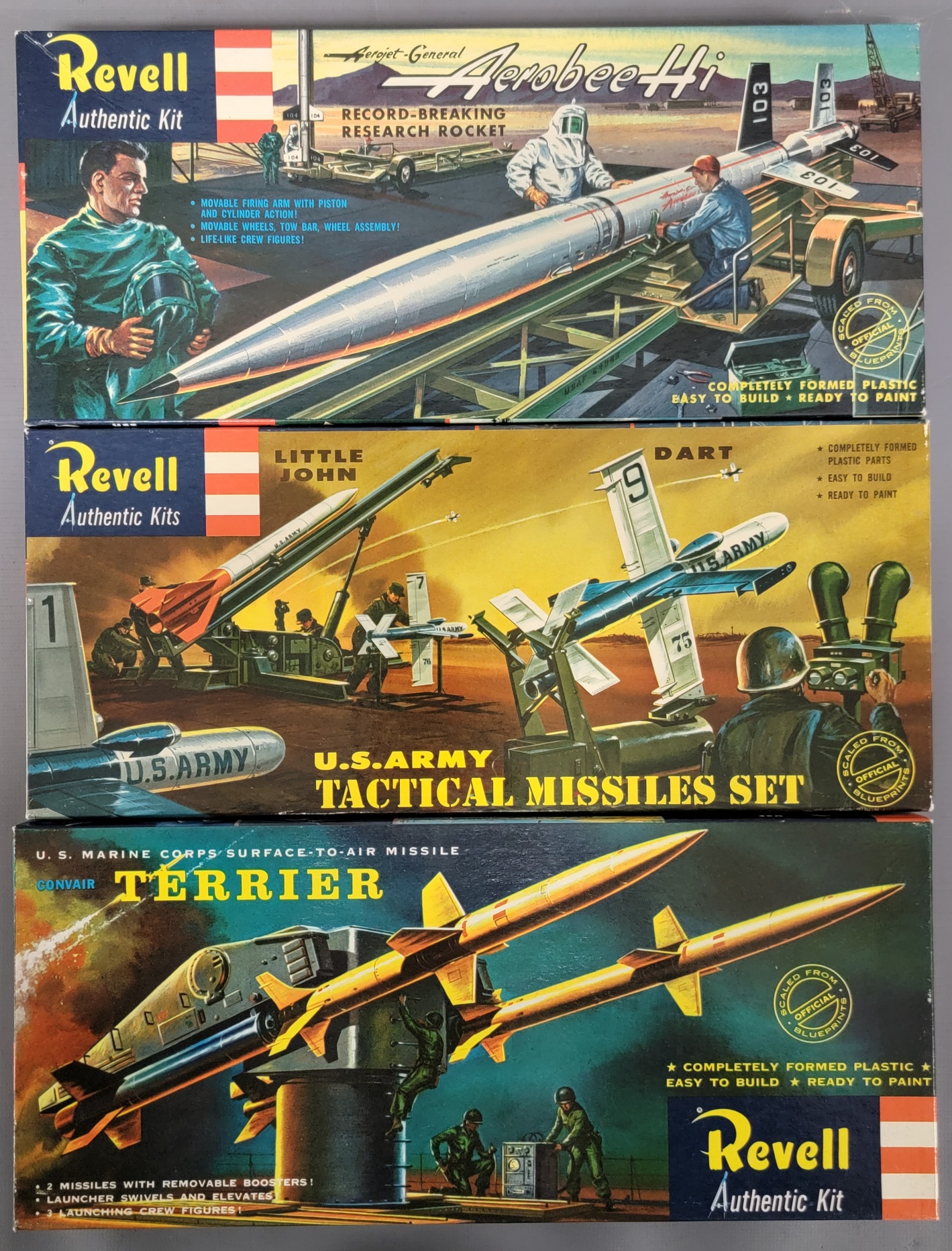 Vintage And Modern Military And Space Models