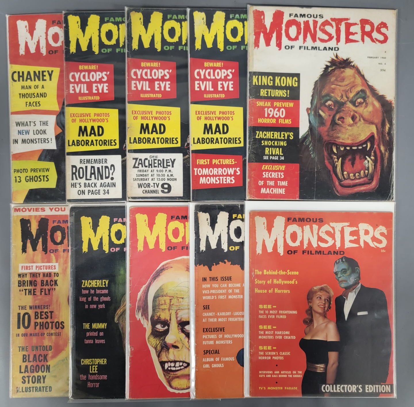 Horror Related Magazines Comic Books Toys And More